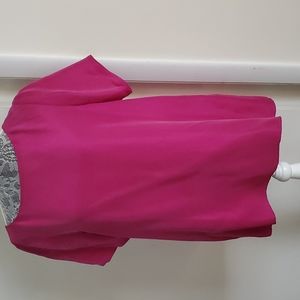 Eileen Fisher 100% silk top.